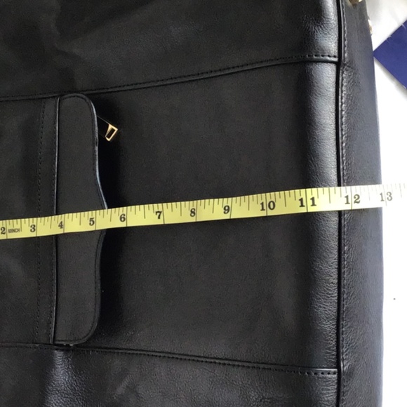 Rebecca Minkoff Black Leather Tote Bag - Picture 12 of 16